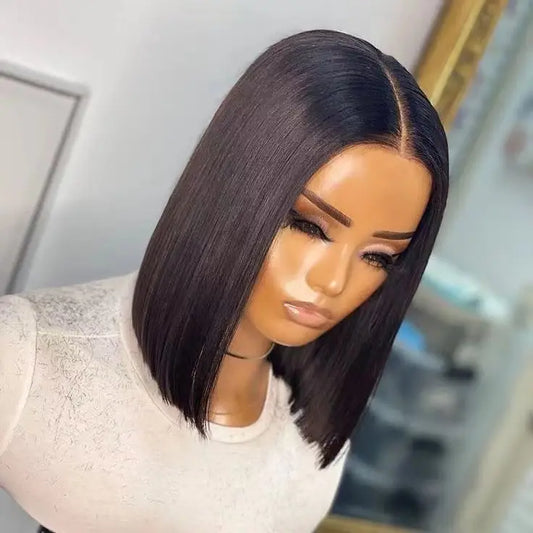 Straight Bob Closure Wig